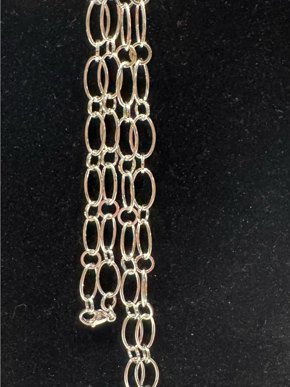 Origami Owl Silver-Tone Multi-Link Necklace